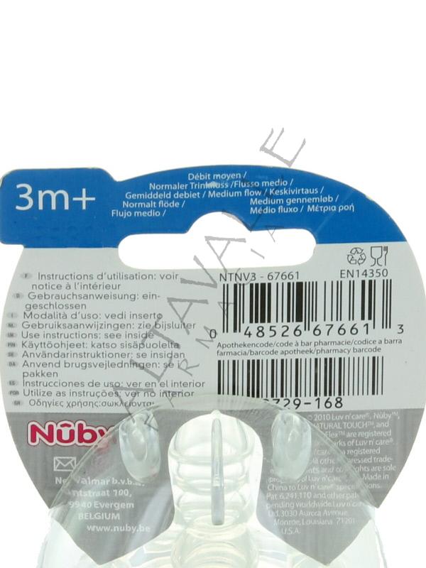 Nuby softflex tettarella silicone 0m+ a € 6,75 su Altavalle Farmacia