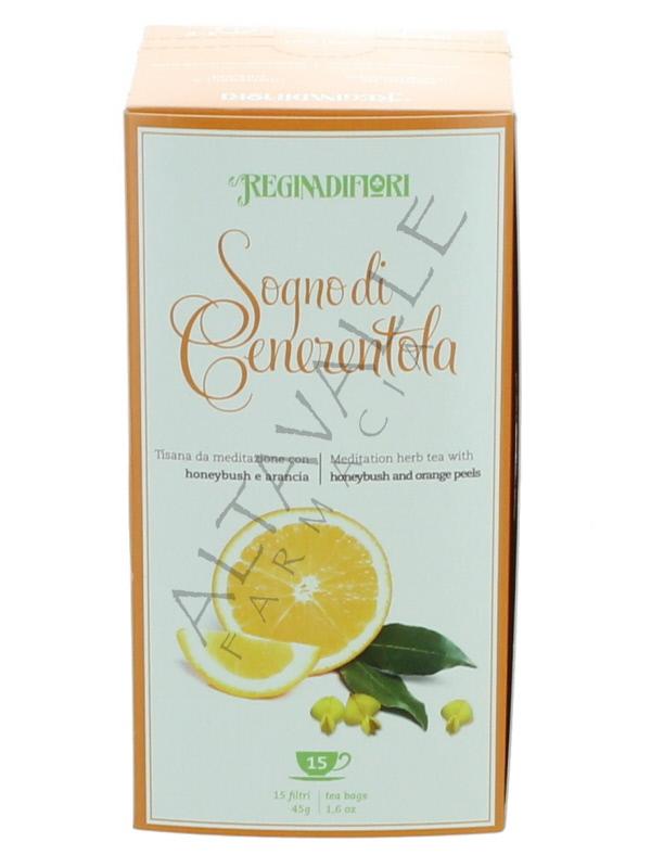 Tisana Sogno di Cenerentola Honeybush e Arancia 15 filtri - Regina di Fiori