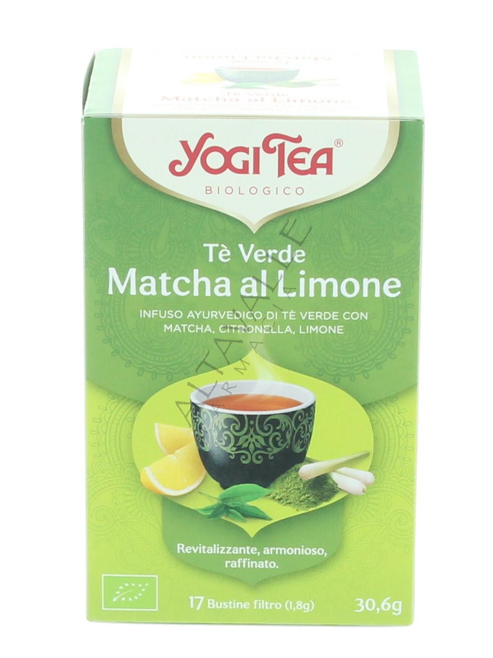 Yogi tea te verde matcha al limone a € 3,58 su Altavalle Farmacia