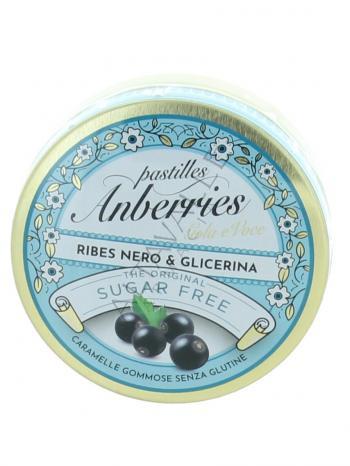 ANBERRIES PASTIGLIE RIBES NERO & GLICERINA SENZA ZUCCHERO ANBERRIES PASTIGLIE RIBES NERO & GLICERINA SENZA ZUCCHERO