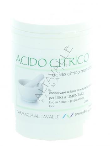 POLVERE ACIDO CITRICO 200
