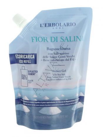 L'ERBOLARIO FIOR DI SALINA BAGNOSCHIUMA ECORICARICA 500 ml
