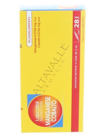 LABCATAL OLIGOSOL MANGANESE COBALTO 28 FIALE