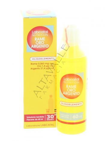 LABCATAL OLIGOSOL RAME ORO ARGENTO 30 DOSI