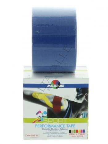 MASTER AID SPORT PERFORMANCE TAPE BLU
