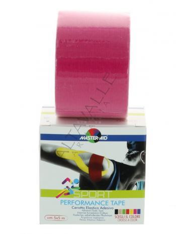 MASTER AID SPORT PERFORMANCE TAPE FUCSIA