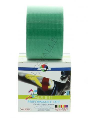 MASTER AID SPORT PERFORMANCE TAPE VERDE