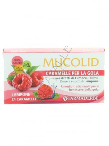 MUCOLID BRONC CARAMELLE LAMPONE MUCOLID BRONC CARAMELLE LAMPONE