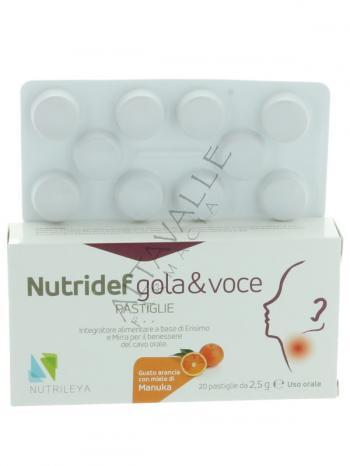 NUTRIDEF GOLA VOCE PASTIGLIE ARANCIA