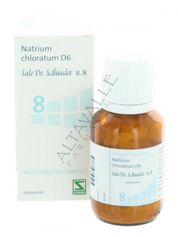 SALE DI SCHUSSLER 8 NATRIUM CHLORATUM D6