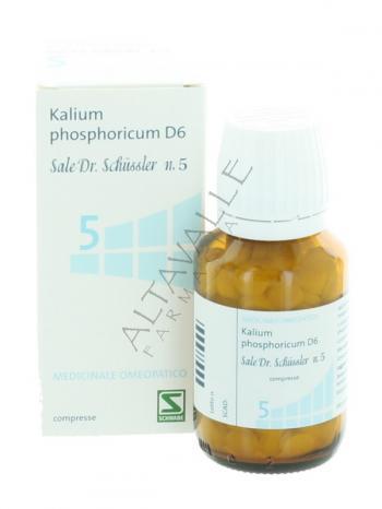 SALE DI SCHUSSLER 5 KALIUM PHOSPHORICUM D6