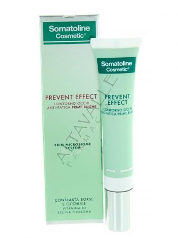 SOMATOLINE VISO PREVENT EFFECT CREMA CONTORNO OCCHI