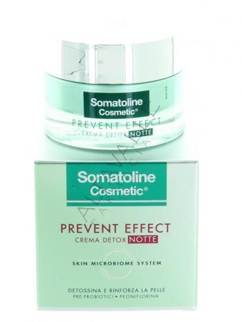 SOMATOLINE VISO PREVENT EFFECT CREMA NOTTE