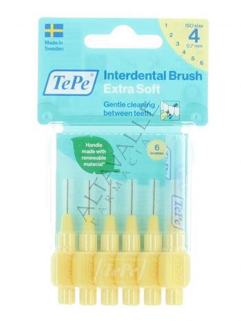 TEPE SCOVOLINO EXTRASOFT 0,7mm GIALLO TEPE SCOVOLINO EXTRASOFT 0,7mm GIALLO
