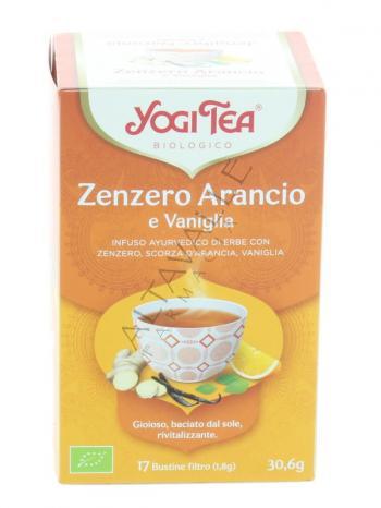 YOGI TEA ZENZERO ARANCIA 