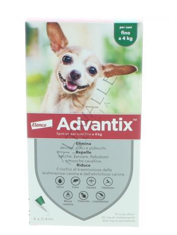 ADVANTIX CANI FINO A 4 kg