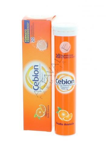 CEBION ARANCIA 20COMPRESSE EFFERVESCENTE 