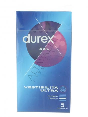 DUREX 3XL VESTIBILITA' ULTRA 5