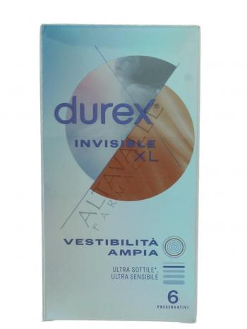 DUREX INVISIBLE XL 6