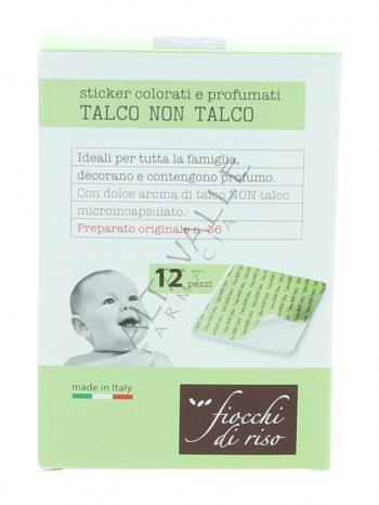 FIOCCHI DI RISO TALCO NON TALCO STICKER 
