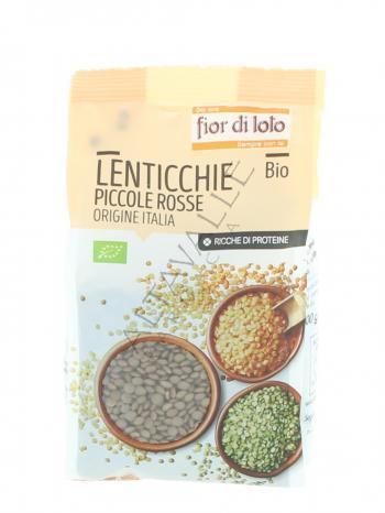 FIOR DI LOTO LENTICCHIE PICCOLE ROSSE BIO