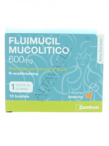 FLUIMUCIL MUCOLITICO 600 MG 10BUSTINE