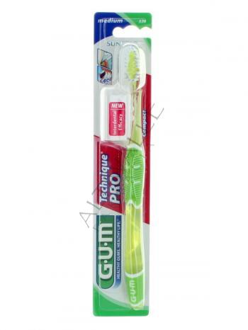 GUM SPAZZOLINO TECHNIQUE PRO MEDIO 528