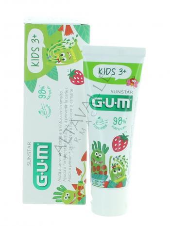 GUM DENTIFRICIO FRAGOLA KIDS 3+