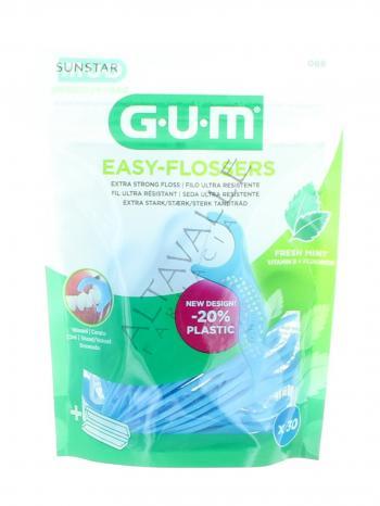 GUM FORCELLE CERATE EASY FLOSSERS 