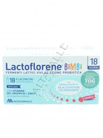 LACTOFLORENE BIMBI FERMENTI 18 FLACONCINI