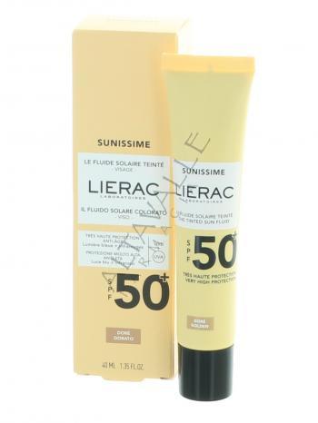LIERAC SUNISSIME FLUIDO VISO DORE