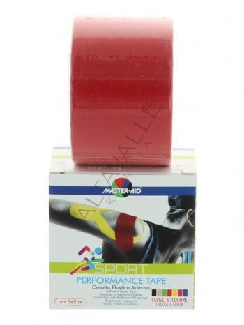 MASTER AID SPORT PERFORMANCE TAPE ROSSO