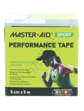 MASTER AID SPORT PERFORMANCE TAPE ROSSO