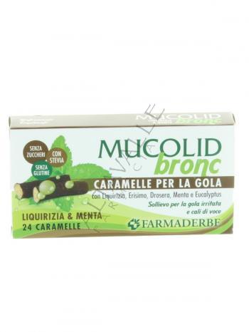 MUCOLID BRONC CARAMELLE MENTA LIQUIRIZIA