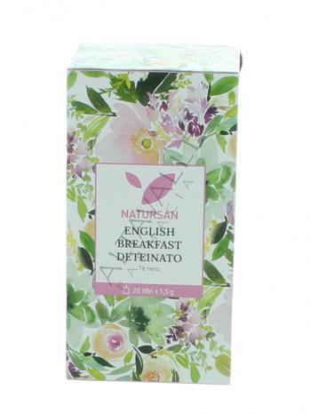 NATURSAN TÈ ENGLISH BREAKFAST DETEINATO 25FILTRI
