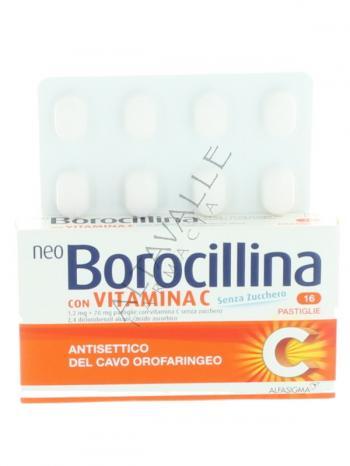 NEOBOROCILLINA C PASTIGLIE SENZA ZUCCHERO