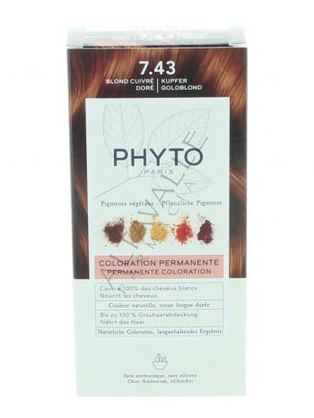 PHYTOCOLOR 7.43 BIONDO RAMATO DORATO