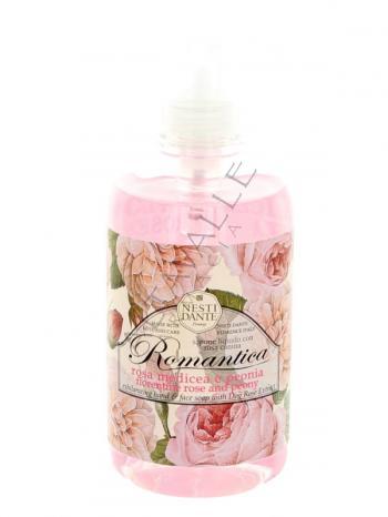 SAPONE LIQUIDO ROMANTICA ROSA MEDICEA E PEONIA 