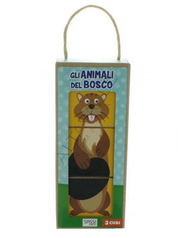 SASSI ECO CUBOTTI ANIMALI DEL BOSCO
