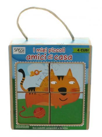 SASSI ECO CUBOTTI PICCOLI AMICI DI CASA