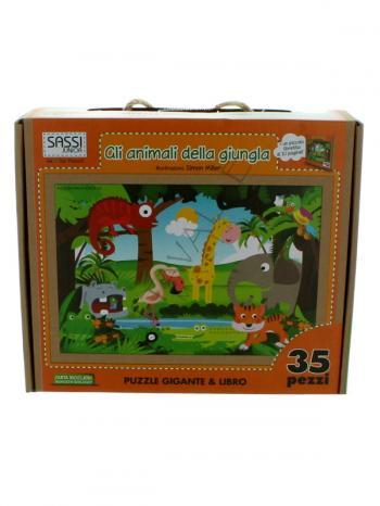 SASSI PUZZLE GLI ANIMALI DELLA GIUNGLA