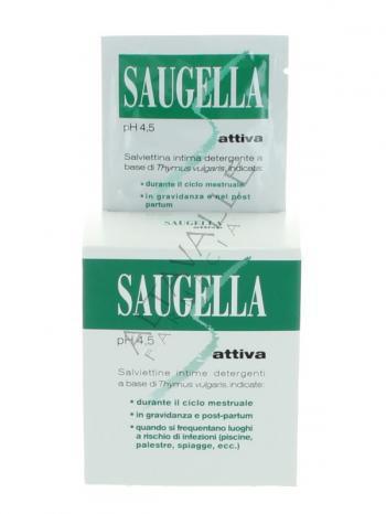 SAUGELLA ATTIVA INTIMO SALVIETTINE