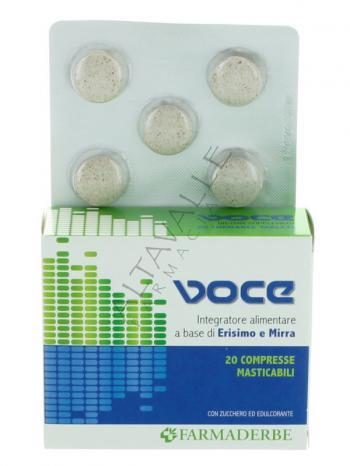 VOCE COMPRESSE MASTICABILI