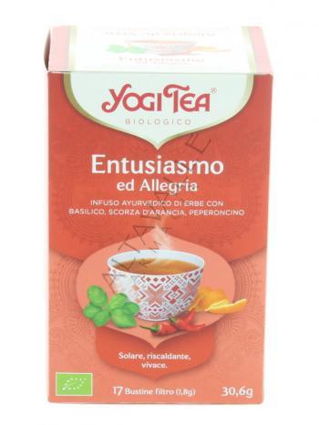 YOGI TEA ENTUSIASMO ED ALLEGRIA